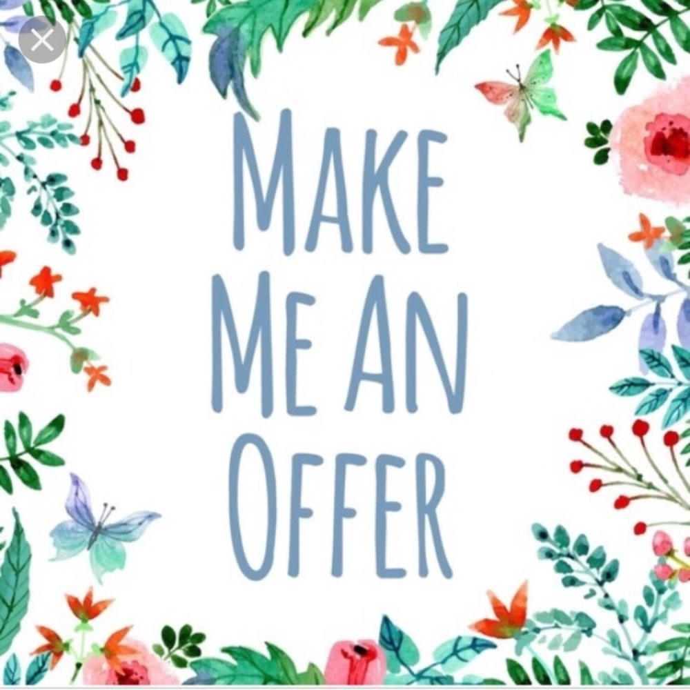 Offers are always welcomed!🥰